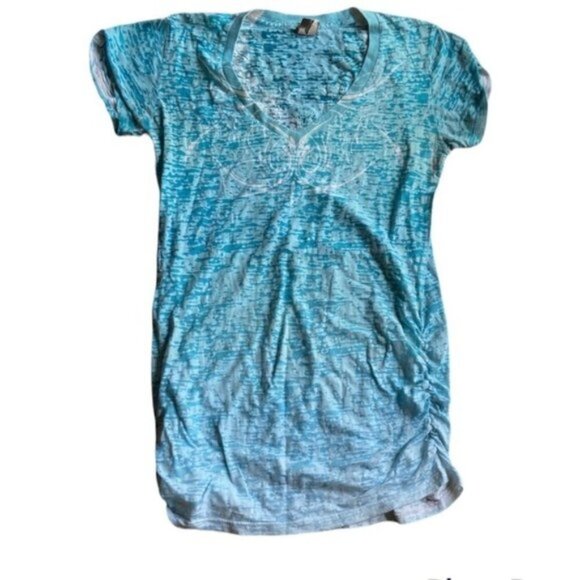 Cruel girl T shirt size medium blue burnout - Picture 7 of 7